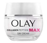 Olay Collagen Peptide MAX Face Moisturiser Day Cream, Skincare Niacinamide 99% Purity & +50% Glycerin Anti Aging Menopausal Skin Care: Strengthens, Restores, Hydrates, 50ml vs Collagen Day Cream