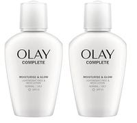 Olay Complete 3in1 Day Fluid Moisturiser For Normal/Oily Skin 100ML SPF15 (Pack of 2)