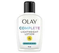 Olay Complete All Day Moisture Lotion UV Defense SPF 15, Sensitive Skin, 4 fl oz (118 ml) (1 pack)