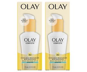 Olay Complete Defense Daily UV Moisturizer SPF 30, Sensitive Skin 2.5 fl oz (75 ml)