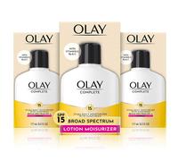 Olay Complete Lotion Moisturizer with Sunscreen SPF 15 Normal 6.0 Fluid Ounce 3 Count