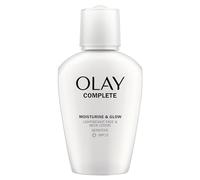 Olay Complete Moisturise & Glow Face & Neck Lotion SPF15 Sensitive, 100ml | For beautiful, healthy glowing skin in just 1 day