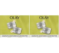 Olay Complete Moisturise & Glow Giftset: Day Face Cream SPF15 Normal/Dry 50ml + Night Cream 50ml (Pack of 2)