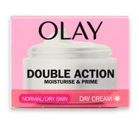 Olay Double Action Moisturiser Day Cream & Primer Normal Dry Skin Classic 50ml