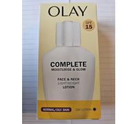 Olay Essentials Complete Care Daily UV Fluid with SPF 15 for Normal to Oily Skin, 100 ml