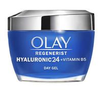 Olay Hyaluronic 24 + Vitamin B5 Moisturiser, Day Gel Cream With Hyaluronic Acid, Vitamin B5 & Niacinamide For Smoother & Healthier Looking Skin, 50 ml