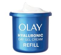 Olay Hyaluronic Acid Face Moisturiser Day Gel Cream REFILL, Skincare with Niacinamide 99% Purity and Vitamin B5. Hydrating Skin Care: Plumps, Smooths, Hydrates, 50ml