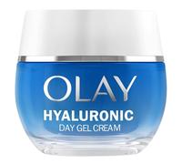 Olay Hyaluronic Acid Face Moisturiser Day Gel Cream, Skincare with Niacinamide 99% Purity and Vitamin B5 (Panthenol) Hydrating Skin Care: Plumps, Smooths, Hydrates Non Greasy, Non Sticky, 50ml