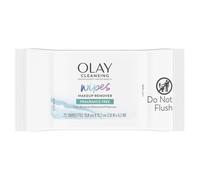 Olay Makeup Remover Wet Cloths, Fragrance Free, 25 Count