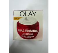 Olay Niacinamide SPF30 Day Cream, Renew-Age Defy-Hydrate, 50ml New