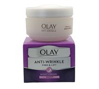 Olay Anti-Wrinkle Firm & Lift Anti-Ageing Moisturiser Night Cream Hydrating 50ml