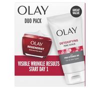 Olay Regenerist Advanced Anti-Aging Cleanser and Moisturizer Duo Pack