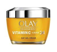 Olay Regenerist AHA 24 + Vitamin C Day Cream (50 g), Gel Cream, with Niacinamide, Women's Face Cream, Anti-Ageing, Care for All Skin Types for Women, Radiant and Even Skin