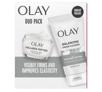 Olay Regenerist Collagen Peptide 24 Duo Pack, Face Wash 5.0 Fl Oz, Moisturizer 1.7 Oz