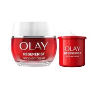Olay Regenerist Day Face Cream SPF30 Active Firming Moisturiser & Refill bundle