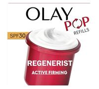 Olay Regenerist Day Face Cream SPF30 Refill, Anti-Wrinkle + Active Firming Skincare Moisturiser, Sun Protection, Anti-Ageing Niacinamide and Peptides, Renews, Firms and Hydrates, Non-greasy, 50ml