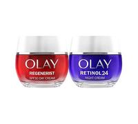 Olay Regenerist Day Face Cream SPF30& Retinol 24 Night Cream 50ml Bundle