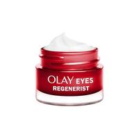 Olay Regenerist Eye Cream, Anti-Wrinkle + Active Firming Skincare Eye Moisturiser with Anti-ageing Niacinamide and Peptides, Renews, Firms and Hydrates, Fragrance Free, 15ml