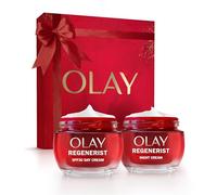 Olay Regenerist Giftset, SPF30 Day Face & Night Cream 50ml, Anti-Wrinkle & Active Firming Skincare Moisturiser for Women, Anti-Ageing Niacinamide and Peptides, Firms, Restores and Hydrates