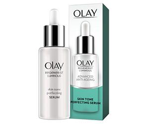 Olay Regenerist Luminous Face Serum, Anti Aging Skin Tone Perfecting Serum With Niacinamide 40 Ml, A Youthful Glow & Even Skin Tone
