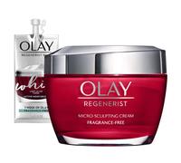 Olay Regenerist Micro-Sculpting Cream Face Moisturizer 1.7 oz + Whip Face Moisturizer Travel/Trial Size Bundle