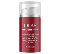 Olay Regenerist Micro-Sculpting Cream Face Moisturizer with Sunscreen, SPF 30, Trial Size 0.5 oz