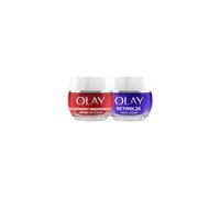 Olay Regenerist Niacinamide Day Cream Face Moisturiser SPF 30 50ml + Retinol 24 Night Cream Face Moisturiser 50ml, Skin