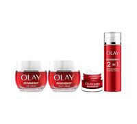 Olay Regenerist Regime, Day Serum, Firming Eye Cream, Day Face Cream & Night Cream Bundle