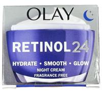 Olay Retinol 24 Fragrance Free Night Face Cream for Smooth and Glowing Skin 50ml