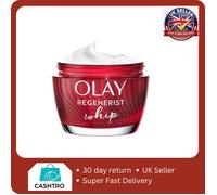 Olay Regenerist Whip Light as Air Anti-Ageing Moisturiser for Firmer Skin with Hyaluronic Acid, 50 ml