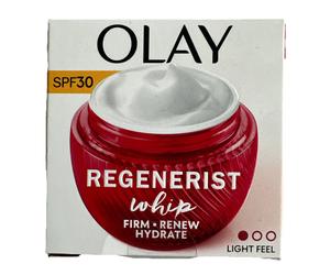 Olay Regenerist Whip Light as Air Moisturiser Firm Renew Hydrate - 50ml