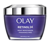 Olay Retinol 24 Face Moisturizer Anti-Aging Night Face Cream for Wrinkles and Uneven Skin Tone with Retinol 1.7 oz