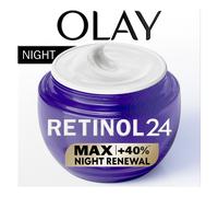 Olay Retinol 24 MAX +40% Glycerin Night Cream Face Moisturiser Anti Ageing Skincare 50ml