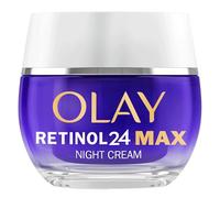 Olay Retinol 24 MAX* Moisturising Night Cream for the Face, Skin Care with Vitamin E, Antioxidant, +40% Glycerine, Well-Aging Night Skin Care: Smoothing, Renews and Moisturises