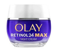 Retinol 24 MAX Night Cream Face Moisturiser, Skincare with Antioxidant Vitamin E, 40% Glycerin Overnight Anti Aging Skin Care: Smooths, Renews and