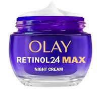 Retinol 24 MAX Night Cream Face Moisturiser, Skincare with Antioxidant Vitamin E, 40% Glycerin Overnight Anti Aging Skin Care: Smooths, Renews and