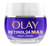 Retinol 24 MAX Night Cream Face Moisturiser, Skincare with Antioxidant Vitamin E, 40% Glycerin Overnight Anti Aging Skin Care: Smooths, Renews and