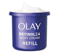 Retinol 24 Night Cream Face Moisturiser REFILL, Skincare with Antioxidant Vitamin E. Overnight Anti Aging Skin Care: Smooths, Renews and Hydrates,