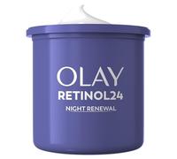 Olay Retinol 24 Night Cream Face Moisturiser REFILL, Skincare with Antioxidant Vitamin E, Overnight Anti Ageing Skin Care: Smooths, Renews and Hydrates, 50ml