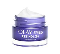 Olay Retinol 24 Night Eye Cream, Skincare for Dark Circles with Retinyl Propionate. Anti Ageing Renewal Skin Care with 3 Actions: Smooths, Renews and Hydrates, 15ml