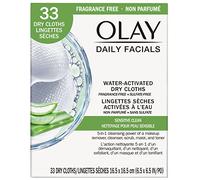 Olay Sensitive 4-In-1 Daily Facial Cloths, 33 Count (Pack Of 2)
