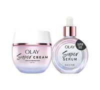 Olay Super Cream Face Moisturiser & Olay Super Serum 50ml Bundle