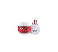 Olay Super Powered Duo: Super Serum + Regenerist Niacinamide SPF30 Day Face Cream Moisturiser