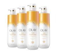 Olay Tone Brightening Body Wash with Vitamin C Serum Complex, (pack of 4)