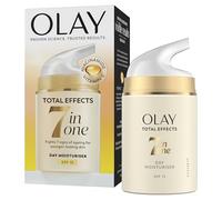 Olay Total Effects 7 in 1 Anti-Ageing Day Moisturiser SPF15, 50ml | Hydrating face cream with Niacinamide & Vitamin C. Fights 7 signs of ageing, fragrance-free