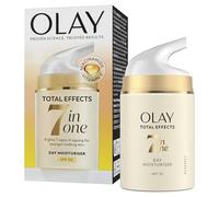 Olay Total Effects 7-in-1 Daily Moisturising Cream for Women with SPF 30, 50 ml, Day Cream with Vitamin E, B3 and B5 for Care and Protection of the Skin, Face Cream for Women (Packaging May Vary)