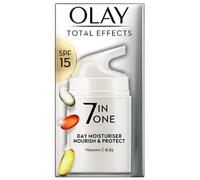 Olay Total Effects Day Cream Moisturiser 7-In-1 Anti-Ageing SPF15 Hydrating 50ml