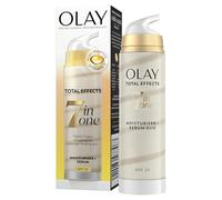 Olay Total Effects 7 in 1 Moisturiser + Serum Duo SPF20, 50ml | Anti-Ageing formula with Niacinamide & Vitamin C. Fights 7 signs of ageing