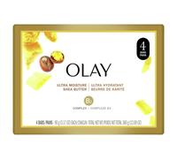 Olay Ultra Moisture Beauty Bar Soap with Shea Butter - 3.17oz - 4 ct