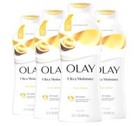Olay Ultra Rich Moisture Body Wash with Shea Butter, 22oz (Pack of 4)